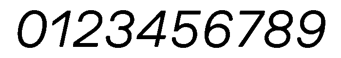 GTPressuraLCGV ExtendedTextItalic 2 Font OTHER CHARS