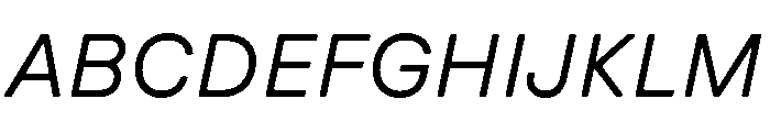 GTPressuraLCGV ExtendedTextItalic 2 Font UPPERCASE