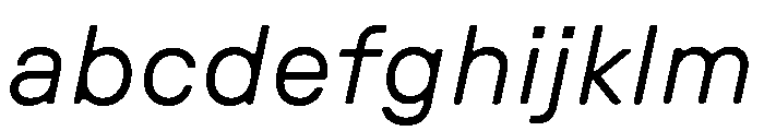 GTPressuraLCGV ExtendedTextItalic FONT