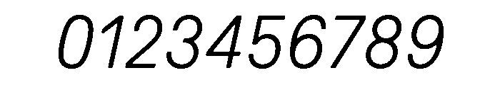 GTPressuraLCGV LightItalic Font OTHER CHARS