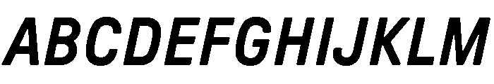 GTPressuraLCGV MediumItalic 2 Font UPPERCASE