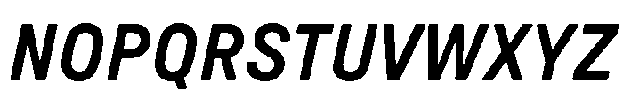 GTPressuraLCGV MediumItalic 2 Font UPPERCASE