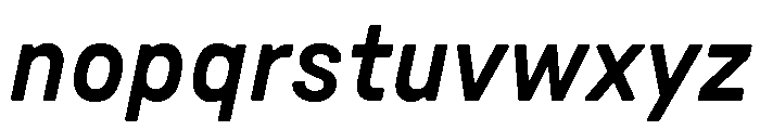 GTPressuraLCGV MediumItalic 2 Font LOWERCASE