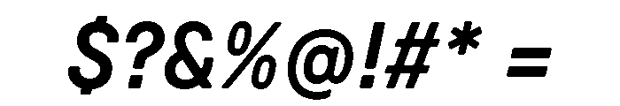 GTPressuraLCGV MediumItalic Font OTHER CHARS