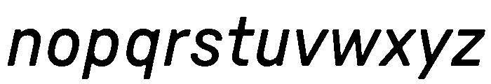 GTPressuraLCGV RegularItalic 2 Font LOWERCASE