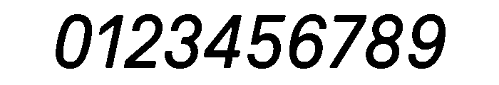 GTPressuraLCGV RegularItalic Font OTHER CHARS