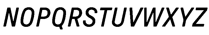 GTPressuraLCGV RegularItalic Font UPPERCASE