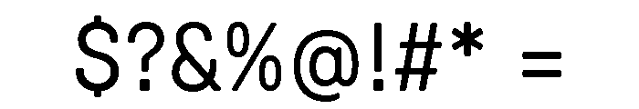 GTPressuraLCGV Text 2 Font OTHER CHARS