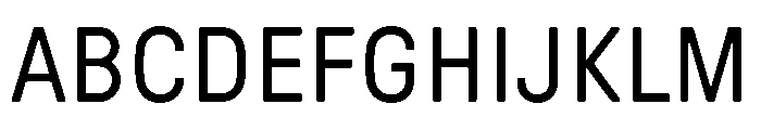 GTPressuraLCGV Text Font UPPERCASE