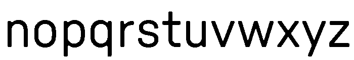 GTPressuraLCGV Text Font LOWERCASE