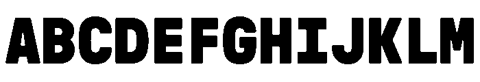 GTPressuraLCGVMono Black Font UPPERCASE
