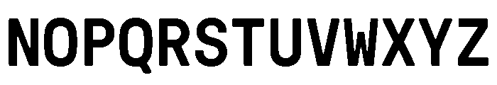 GTPressuraLCGVMono Medium Font UPPERCASE