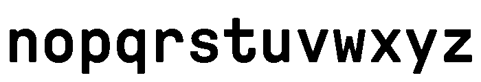 GTPressuraLCGVMono Medium Font LOWERCASE