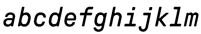 GTPressuraLCGVMono RegularItalic FONT