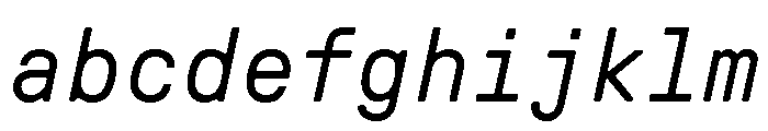 GTPressuraLCGVMono TextItalic FONT