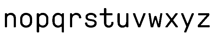 GTPressuraLCGVMono Text Font LOWERCASE