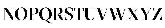 GTSectraDisplayLCG Medium 2 Font UPPERCASE