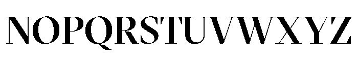 GTSectraDisplayLCG Medium Font UPPERCASE