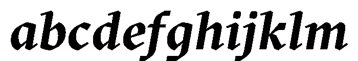 GTSectraLCG BoldItalic 2 FONT