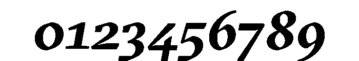 GTSectraLCG BoldItalic Font OTHER CHARS