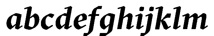 GTSectraLCG BoldItalic FONT