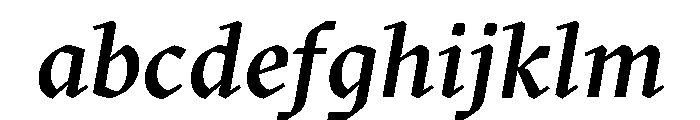 GTSectraLCG MediumItalic 2 FONT