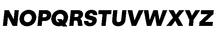 GTStandard LBlackOblique Font UPPERCASE