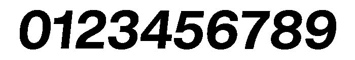 GTStandard LBoldOblique Font OTHER CHARS