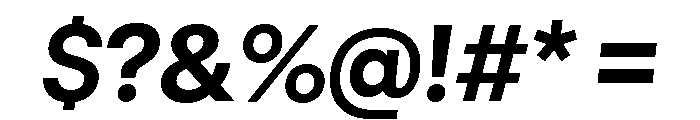 GTStandard LBoldOblique Font OTHER CHARS