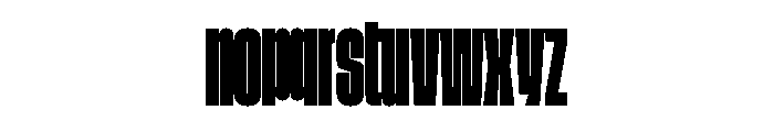 GTStandard LCompressedBlack 2 Font LOWERCASE