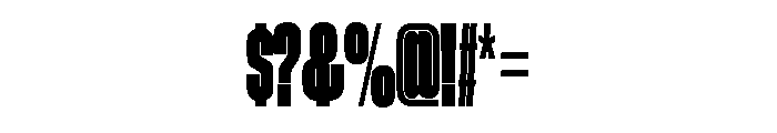 GTStandard LCompressedBlack Font OTHER CHARS