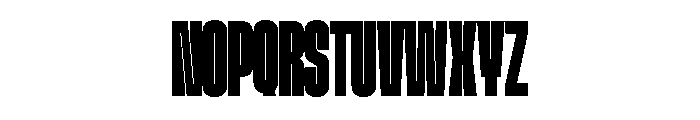 GTStandard LCompressedBlack Font UPPERCASE