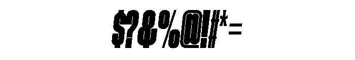 GTStandard LCompressedBlackOblique 2 Font OTHER CHARS