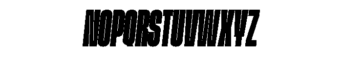 GTStandard LCompressedBlackOblique 2 Font UPPERCASE