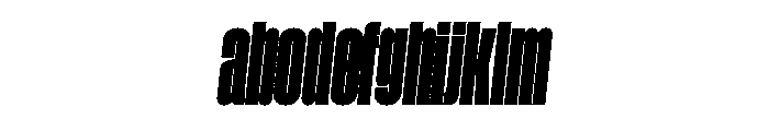 GTStandard LCompressedBlackOblique 2 FONT