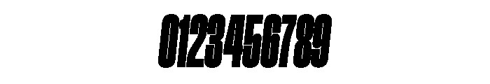 GTStandard LCompressedBlackOblique Font OTHER CHARS