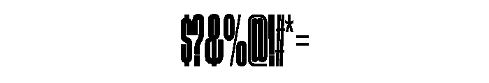 GTStandard LCompressedBold Font OTHER CHARS