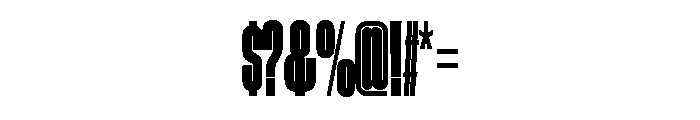 GTStandard LCompressedHeavy 2 Font OTHER CHARS