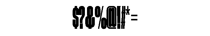 GTStandard LCompressedHeavy Font OTHER CHARS