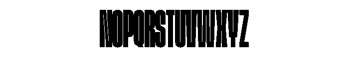GTStandard LCompressedHeavy Font UPPERCASE