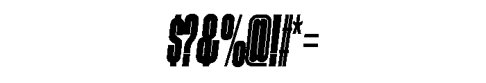 GTStandard LCompressedHeavyOblique 2 Font OTHER CHARS