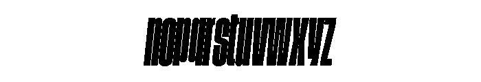 GTStandard LCompressedHeavyOblique 2 Font LOWERCASE