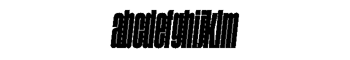 GTStandard LCompressedHeavyOblique FONT