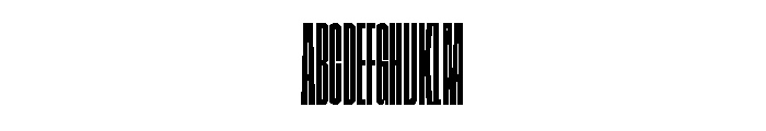 GTStandard LCompressedMedium Font UPPERCASE