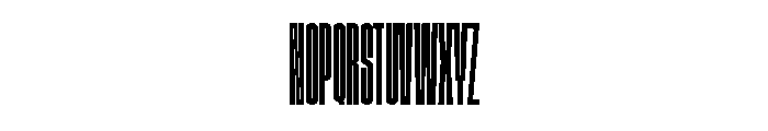 GTStandard LCompressedMedium Font UPPERCASE