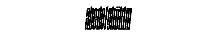 GTStandard LCompressedMediumOblique FONT