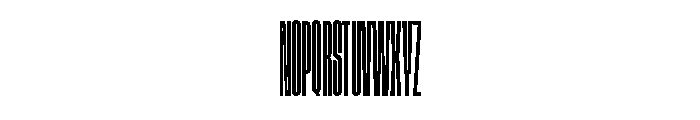 GTStandard LCompressedRegular Font UPPERCASE