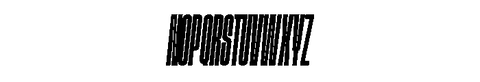 GTStandard LCompressedSemiboldOblique 2 Font UPPERCASE