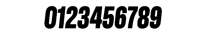 GTStandard LCondensedBlackOblique Font OTHER CHARS
