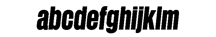 GTStandard LCondensedBlackOblique FONT